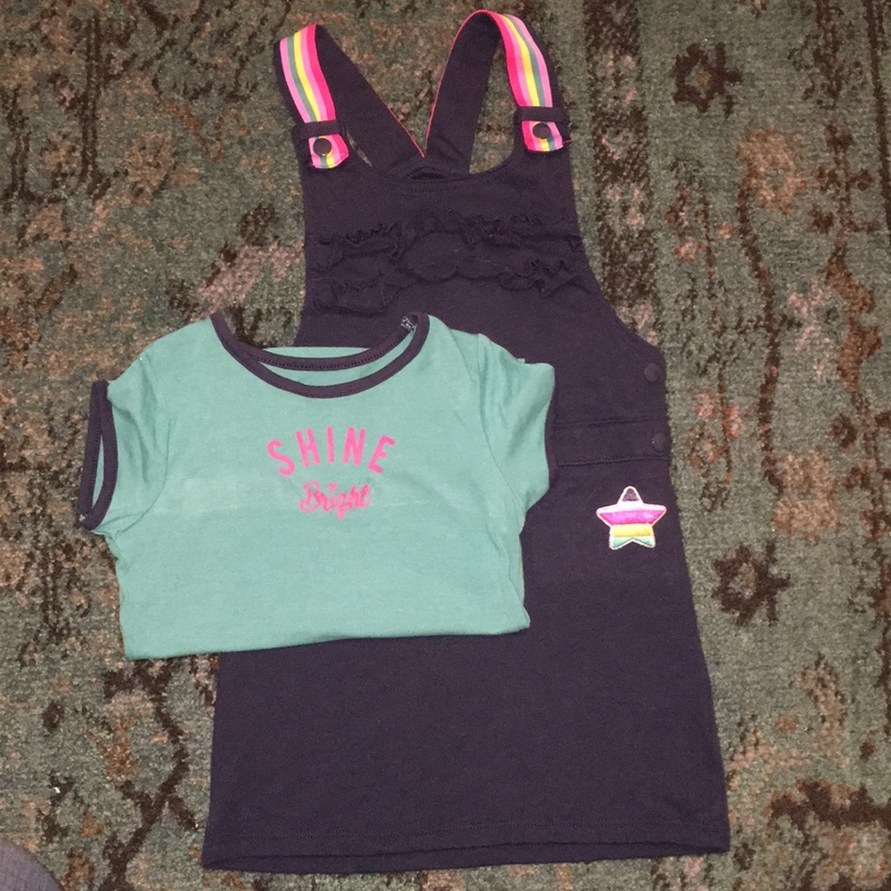 2 part dress- size 6 girls